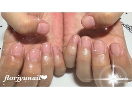 ワンカラーnail
