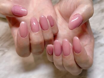サニーデイズ ネイルアンドビューティー 曙橋店(SunnyDays Nail&Beauty)/シンプルピンク