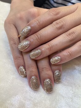 ラメワンカラー