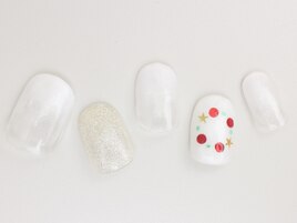冬☆ホワイトネイル