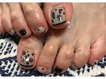 アトリエルリアン(Atelier Le Lien)/フットネイル/レオパード