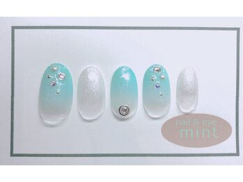 ネイルアンドアイ ミント(nail＆eye mint)/4月キャンペーンネイル