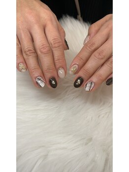 ジェイエフワイネイル(JFY nail)/【吉村】チョコネイル