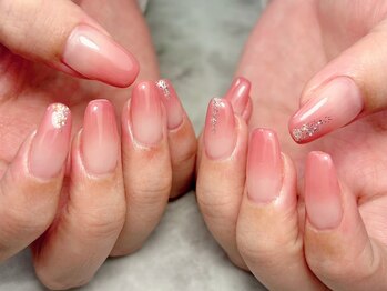 ブリスフルハピネス(Blissful happiness)/大人ピンクグラデーション