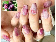 ヌル ネイル 堀江(NURU NAIL HORIE)/ぶどう！フルーツネイル☆