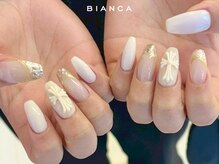ビアンカ ネイルサロン 大宮店(Bianca)/クロスネイル+フレンチ
