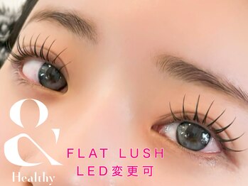 エアーグロー(airglow)の写真/【アンドヘルシー￥9,500】エクステ後にまつ毛パーマを当てることでナチュラルのまま明るい印象に♪[京橋]