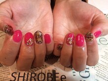 トータルサロン 白べぇーっ プラス/ツイードネイル