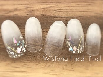 ウィスタリアフィールドネイル MONAD店(WISTARIA FIELD)/シェル グラデーションネイル