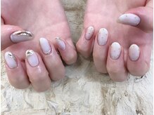 ミュゼアート(musee art)/冬のホワイトネイル