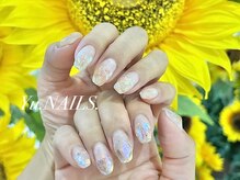 ユーネイルズ 恵比寿(Yu.NAILS.)/韓国クリアストーン◎ホログラム