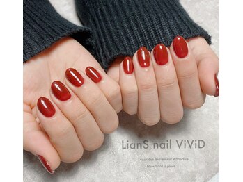 リアンスネイルヴィヴィッド 倉敷店(LianS nail ViViD)/ワンカラー