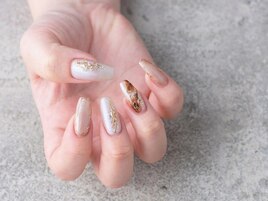 ミラーニュアンスネイル