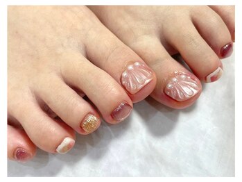 マニネイル 高の原店(mani nail)/マーメイドデザイン