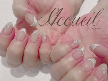 アクイユ 銀座店(ACCUEIL)/ラメフレンチ