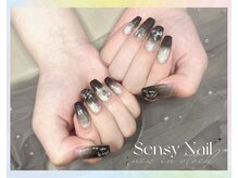センシー ネイル スタジオ(Sensy Nail Studio)/チップ長さ出しの定額デザイン