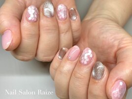 桜ネイル/春ネイル/お花ネイル