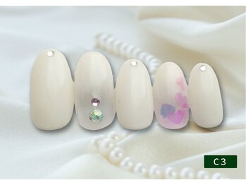 アイラッシュアンドネイルサロン カンカ(Kanka)/デザインネイルC3￥6,900