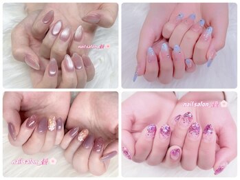 ネイルサロン 優の写真/《ずっとオフ込み¥5280~》シンプルだけど目を引く上品nailで女子力UP♪仕事や家事で派手に出来ない方にも◎