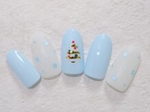 シックネイル(CHIC nail)/パステル　クリスマス