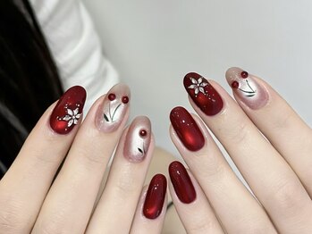オーラムネイル(Aurum Nail ）)/さくらんぼネイル