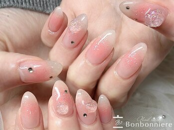 エアブラシ☆春のふんわりチーク