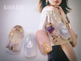 【ニュアンスネイル】