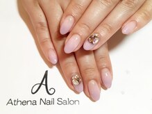 ネイルサロン アテナ(Athena)/グラデーション&Vカット