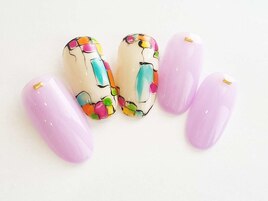 大人上品アートネイル