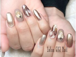 カフェオレネイル