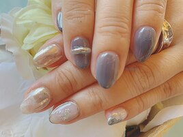 ジェルネイル★アシンメトリー