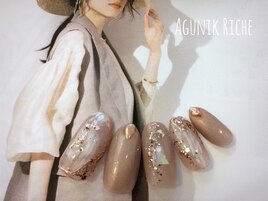 【ニュアンスネイル】
