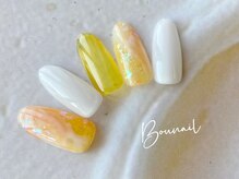 ネイルアンドアイラッシュ ボネール 銀座店(lash Bounail)/エレガント ニュアンス オーロラ