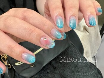 ミャウネイル(Miaou nail)/magnet×gradation