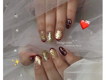 ボルドー×Glitter☆