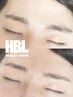 【眉毛の毛流れが気になる方に！】HBLハリウッドブロウリフト＋アイブロウWAX