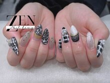 ゼン ネイル デザイン 池袋(ZEN NAIL DESIGN)/* 長 さだしやり放題×つけ放題