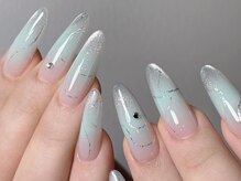 Best Nail 銀座店【ワンホンネイル・スカルプ・パラジェル・上品ジェルネイル】/長さだしチーク持ち込みデザイン