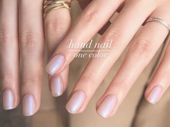 シーエスシーネイル(cscnail)の写真/【荏原中延4分・1席サロン】手元がきれいに見える理由は“ケア”から.静かな空間で整える上品ネイル！