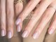 シーエスシーネイル(cscnail)の写真/【荏原中延4分・1席サロン】手元がきれいに見える理由は“ケア”から.静かな空間で整える上品ネイル！