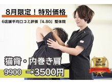 アサバ整体院 南流山店(ASABA整体院)/8月限定/猫背・姿勢の根本改善