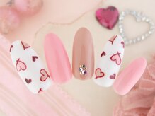 シューズネイルプロデュース/バレンタインネイル