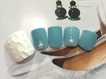 ネイルサロン リリオ(Nail Salon Ririo)/ケーブル編みフットネイル