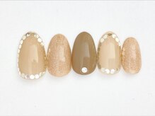 ネイルサロン アビー グランデュオ蒲田店(abbie)/シュガーブラウン￥8,265