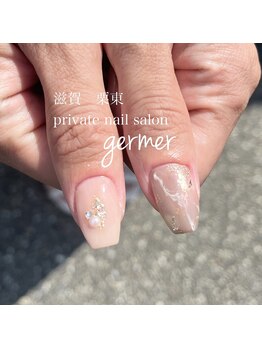 ジェルメ(germer)/人気のニュアンスネイルデザイン