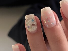ぷっくり個性派ネイル