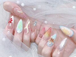 手描きネイル