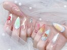手描きネイル