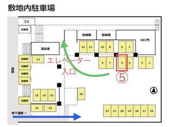 ブプラ 別府店(BUPURA)/駐車場案内図