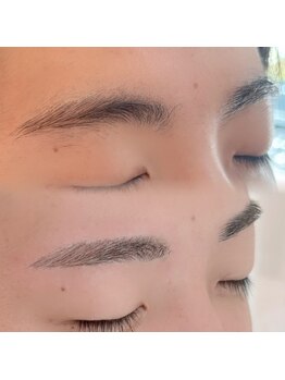 ラソ 今治店(lazo)/メンズ美眉スタイリング